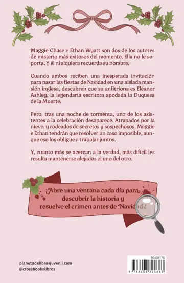 Contraportada Crimen antes de Navidad