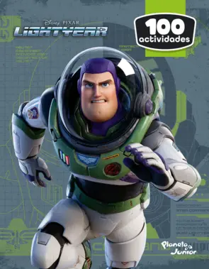 Portada 100 actividades. Lightyear