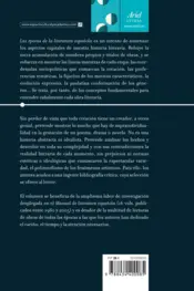 Miniatura contraportada Las Epocas de la Literatura Española