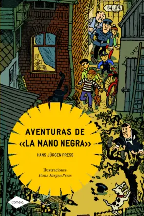 Portada Aventuras de La Mano Negra (lector)