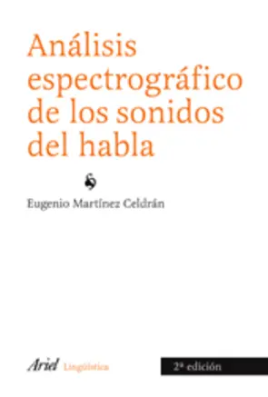 Portada Análisis Espectrográfico de los Sonidos del Habla