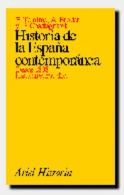 Portada Historia de la España Contemporánea desde 1808