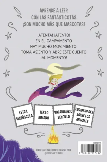 Contraportada Aprende a leer con Las Fantasticotas 11. Rodrigo encuentra un amigo