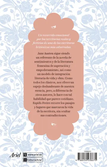 Contraportada Tras los pasos de Jane Austen