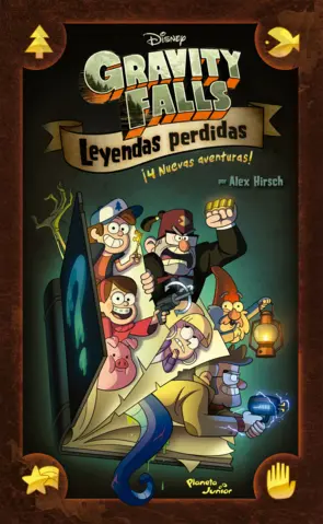 Portada Gravity Falls. Leyendas perdidas