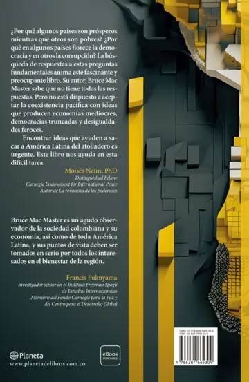 Contraportada El continente de los paises resignados