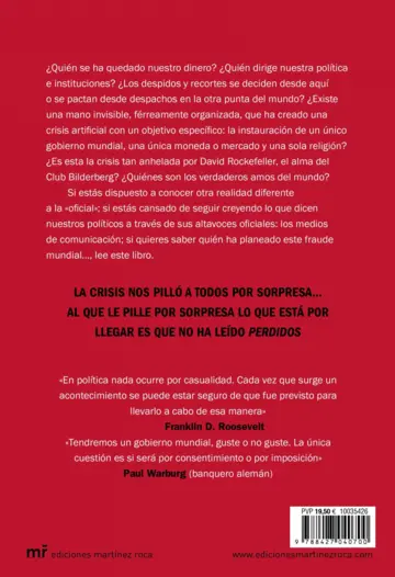 Contraportada Perdidos