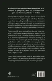 Miniatura contraportada Hábitos atómicos. Edición especial tapa dura